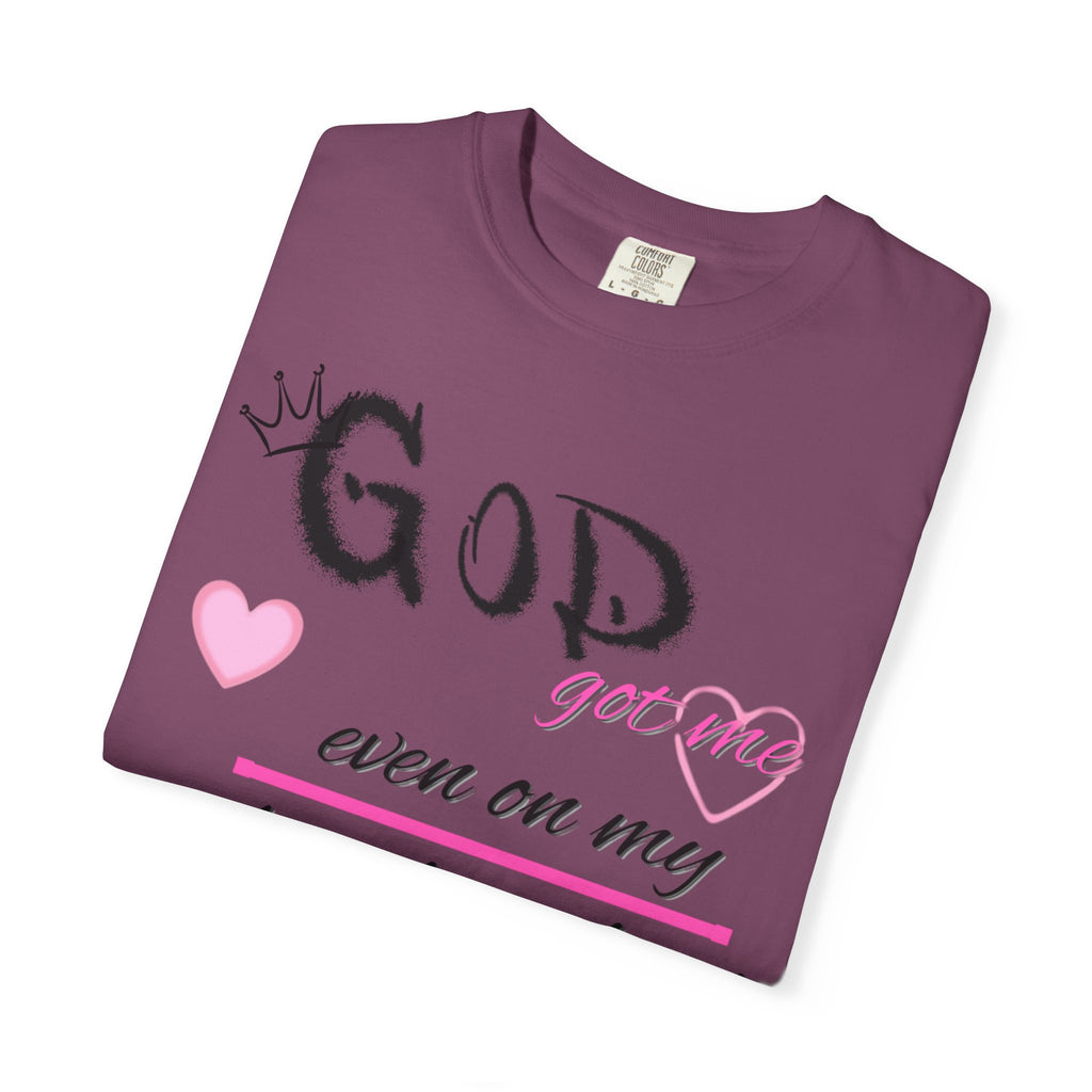 God Got Me T-Shirt — Inspirational Christian Faith Tee for Women
