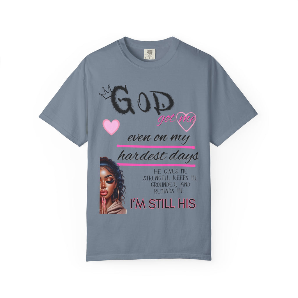 God Got Me T-Shirt — Inspirational Christian Faith Tee for Women