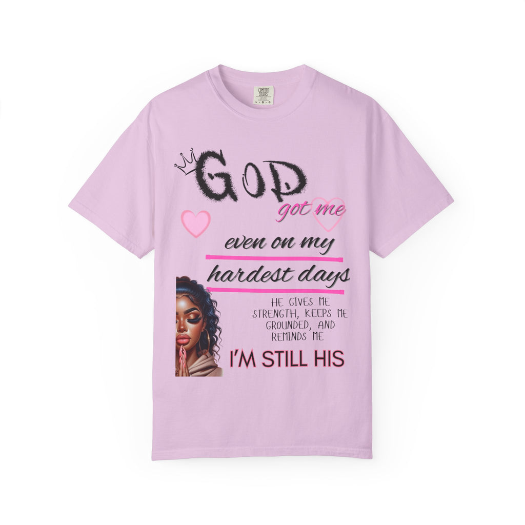 God Got Me T-Shirt — Inspirational Christian Faith Tee for Women