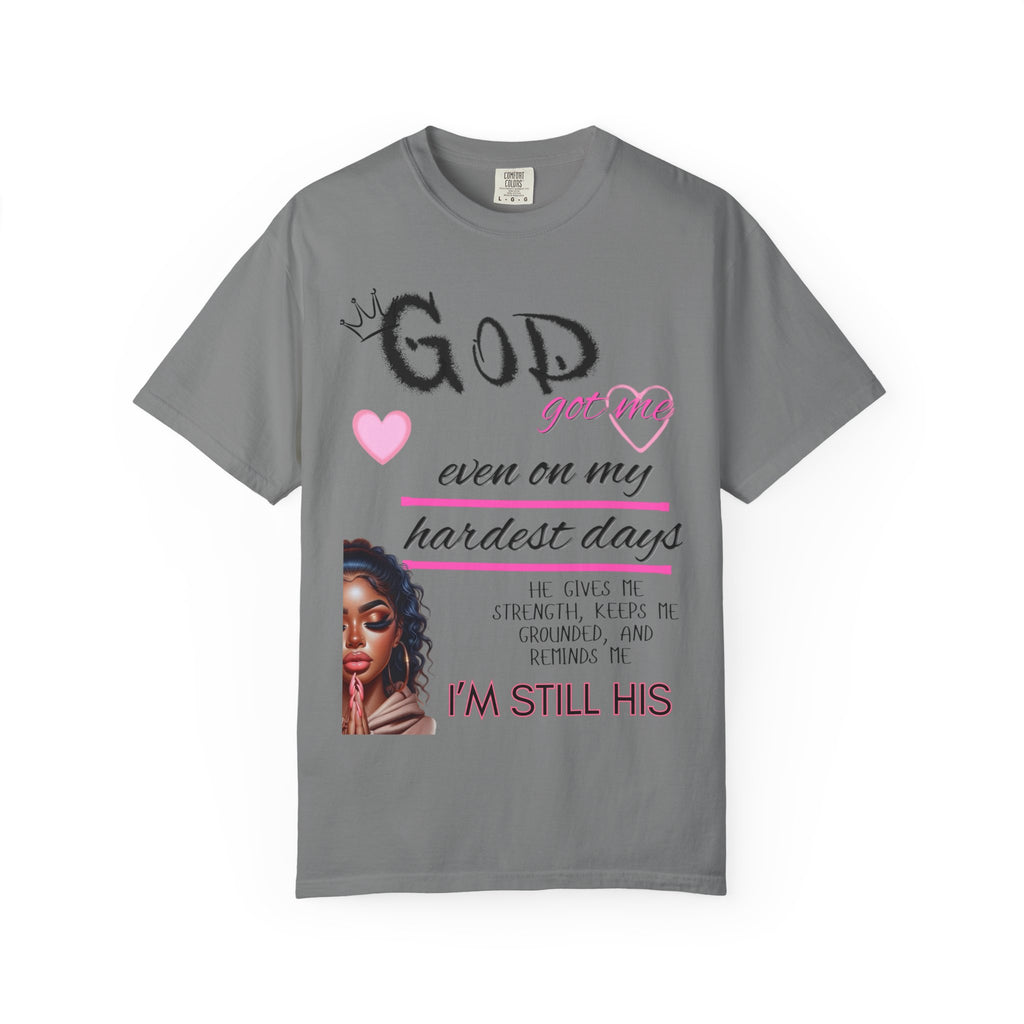 God Got Me T-Shirt — Inspirational Christian Faith Tee for Women