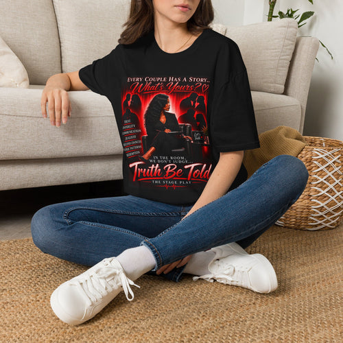 Every Couple Has a Story Tee — "What's Yours?" Relationship Drama Graphic T-Shirt