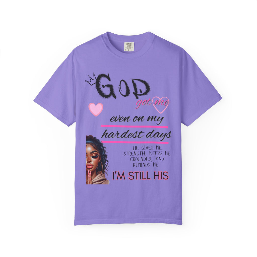 God Got Me T-Shirt — Inspirational Christian Faith Tee for Women
