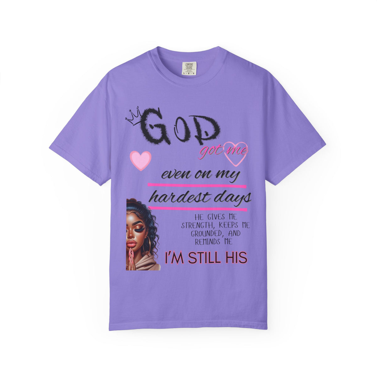 God Got Me T-Shirt — Inspirational Christian Faith Tee for Women