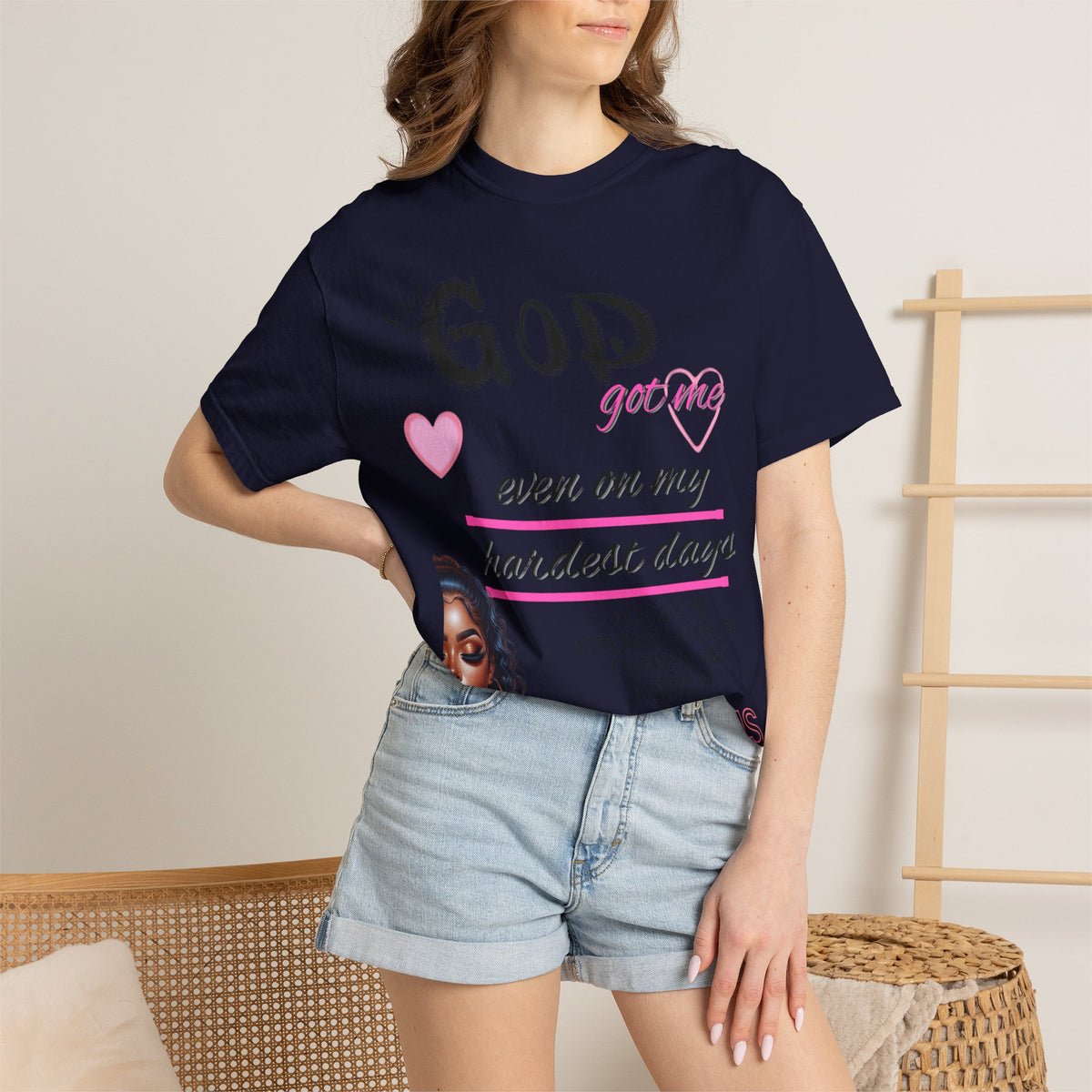 God Got Me T-Shirt — Inspirational Christian Faith Tee for Women