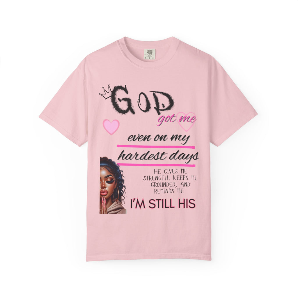 God Got Me T-Shirt — Inspirational Christian Faith Tee for Women