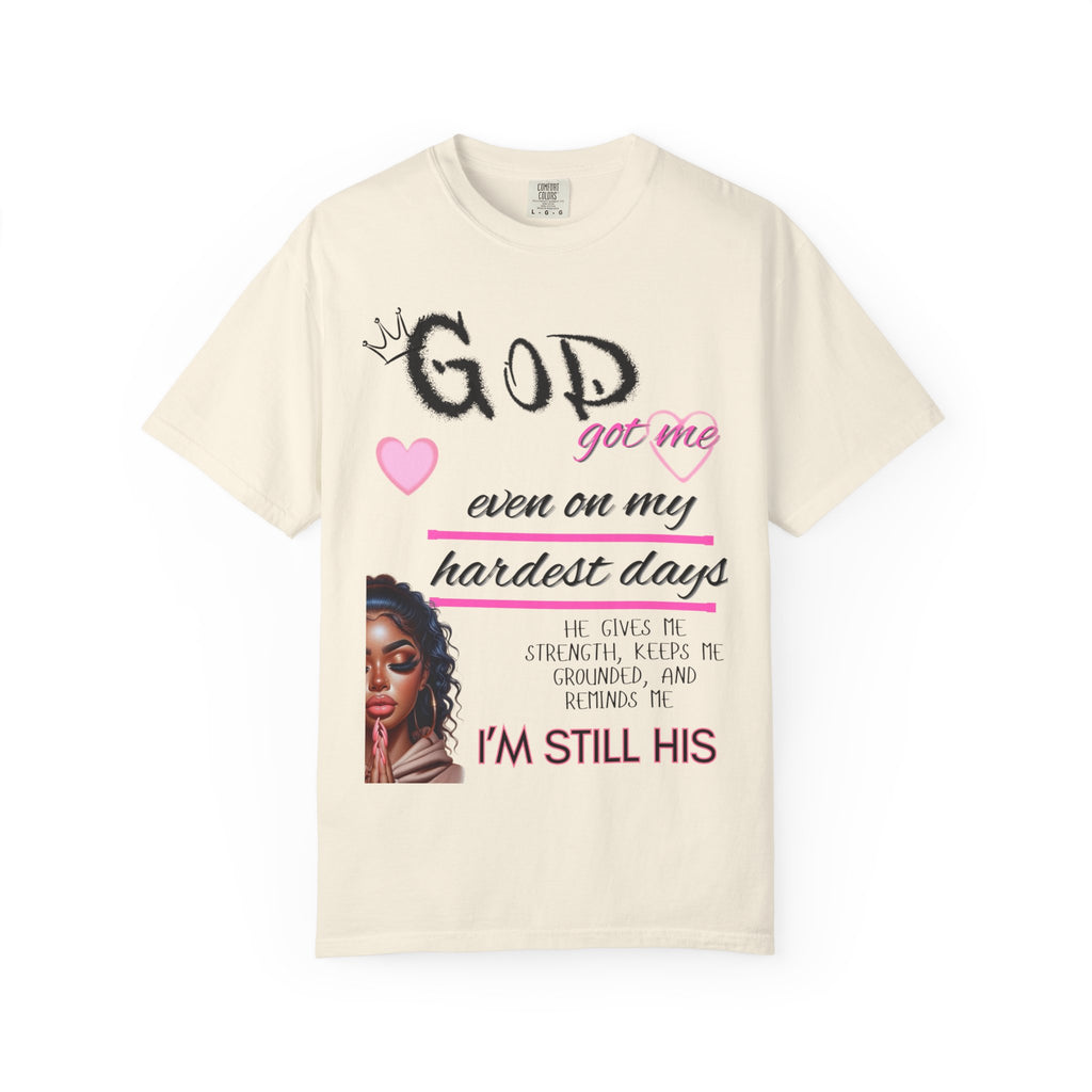 God Got Me T-Shirt — Inspirational Christian Faith Tee for Women