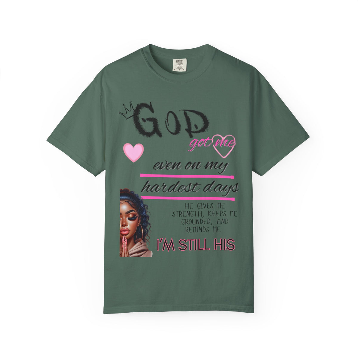 God Got Me T-Shirt — Inspirational Christian Faith Tee for Women