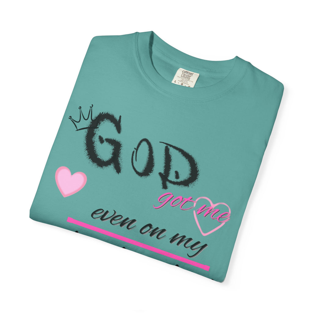 God Got Me T-Shirt — Inspirational Christian Faith Tee for Women